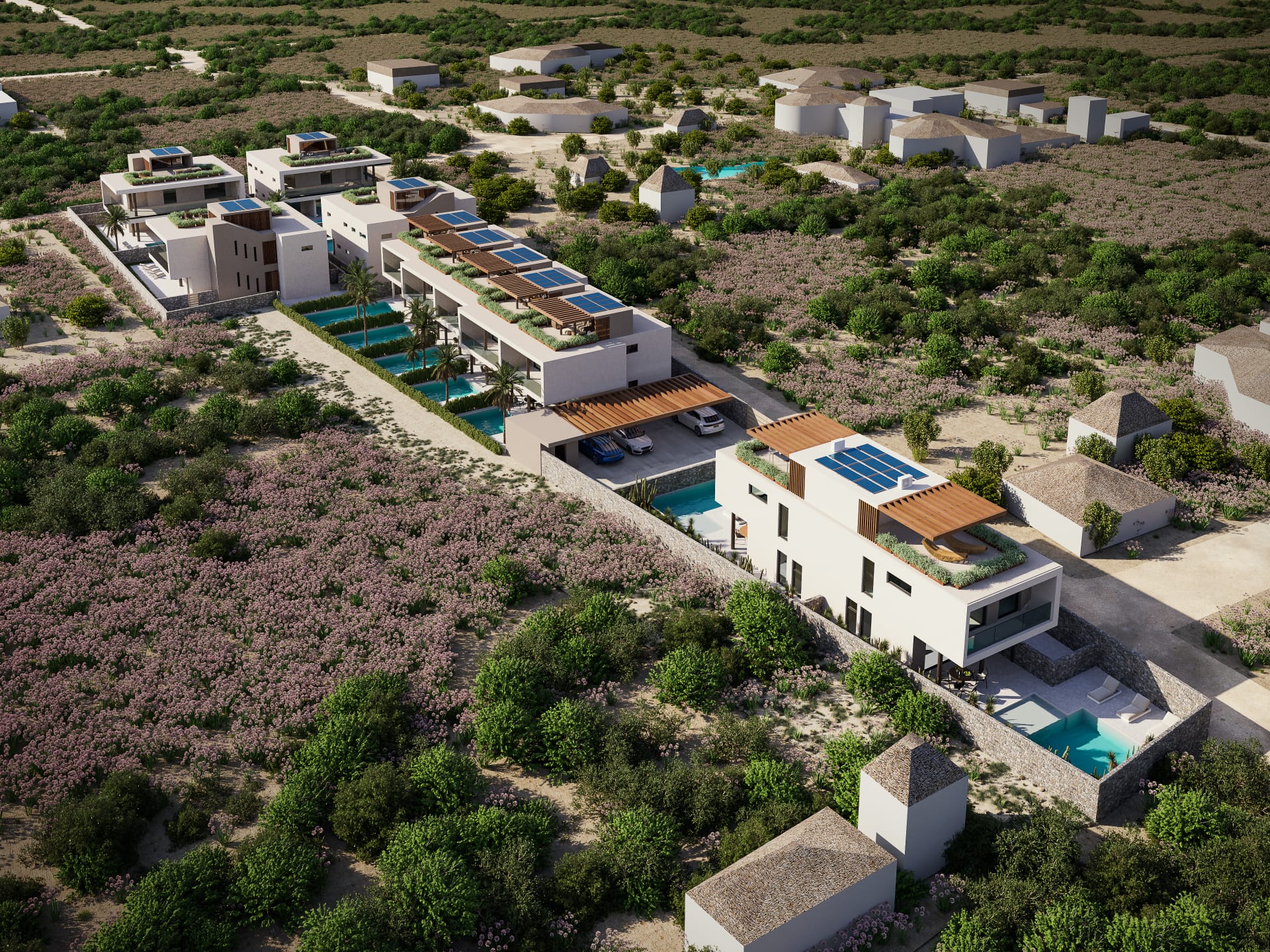 Semi‑detached Villa